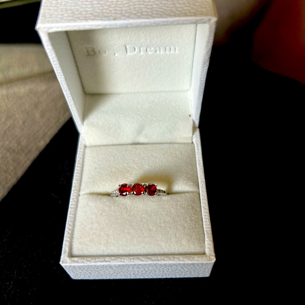 Garnet ring